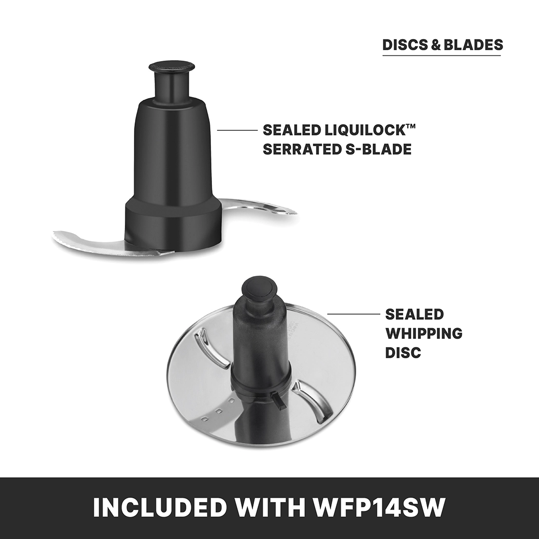 3.5-Quart Food Processor with Flat Lid